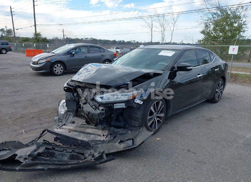 Photo 2 of 2019 Nissan Maxima 3.5 SV (VIN 1N4AA6AV1KC363557)