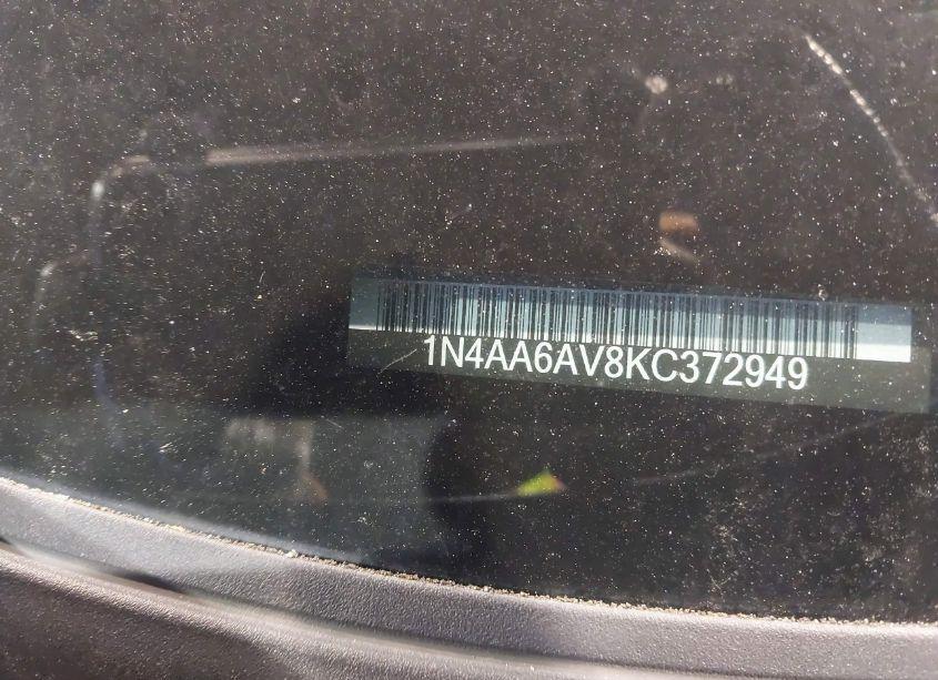 Photo 9 of 2019 Nissan Maxima 3.5 SV (VIN 1N4AA6AV8KC372949)