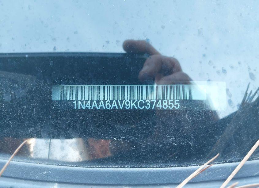 Photo 9 of 2019 Nissan Maxima 3.5 S (VIN 1N4AA6AV9KC374855)