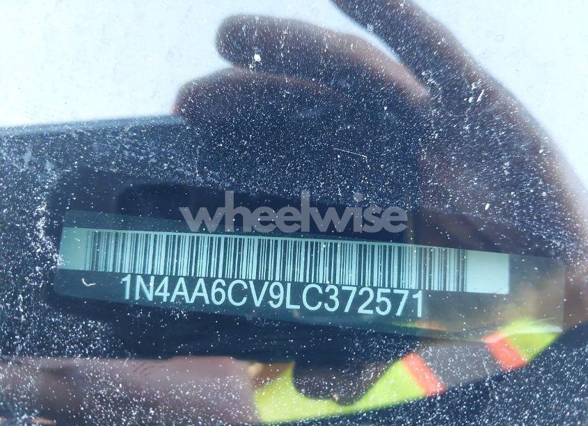 Photo 9 of 2020 Nissan Maxima SV XTRONIC CVT (VIN 1N4AA6CV9LC372571)