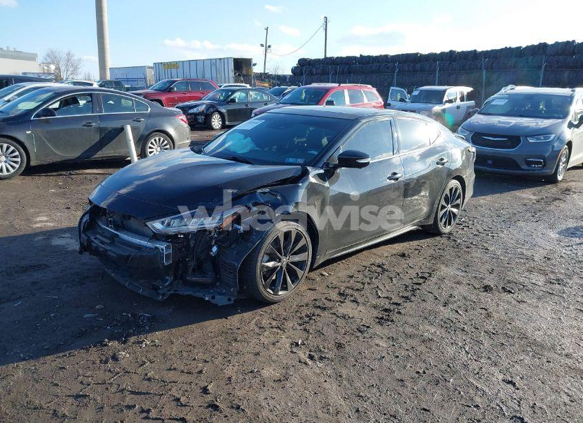 Photo 2 of 2021 Nissan Maxima SR XTRONIC CVT (VIN 1N4AA6EV8MC501267)