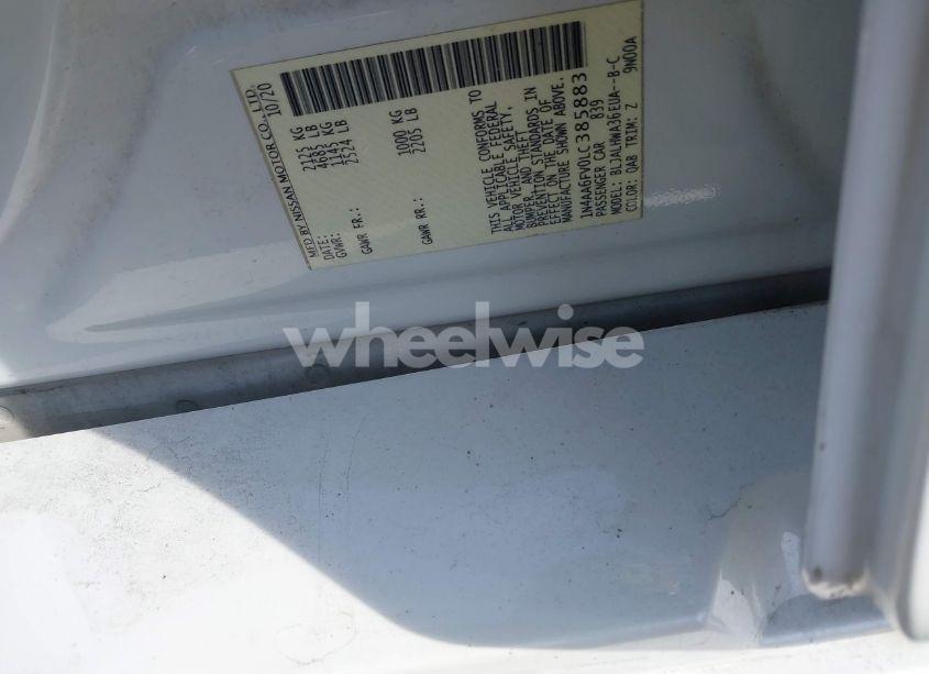 Photo 9 of 2020 Nissan Maxima PLATINUM XTRONIC CVT (VIN 1N4AA6FV0LC385883)