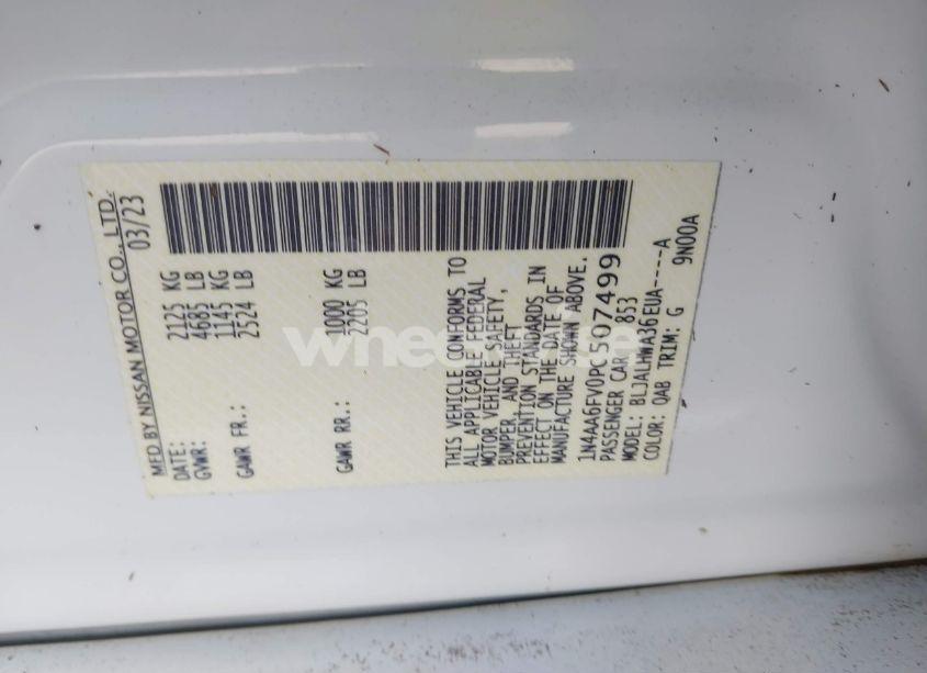 Photo 9 of 2023 Nissan Maxima PLATINUM XTRONIC CVT (VIN 1N4AA6FV0PC507499)