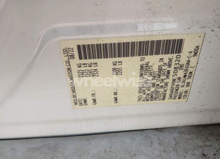 Photo 9 of 2022 Nissan Maxima PLATINUM XTRONIC CVT (VIN 1N4AA6FVXNC508320)