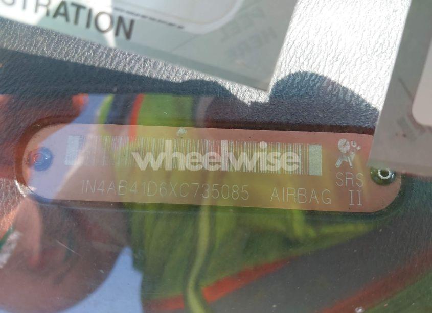 Photo 9 of 1999 Nissan Sentra GXE/XE (VIN 1N4AB41D6XC735085)