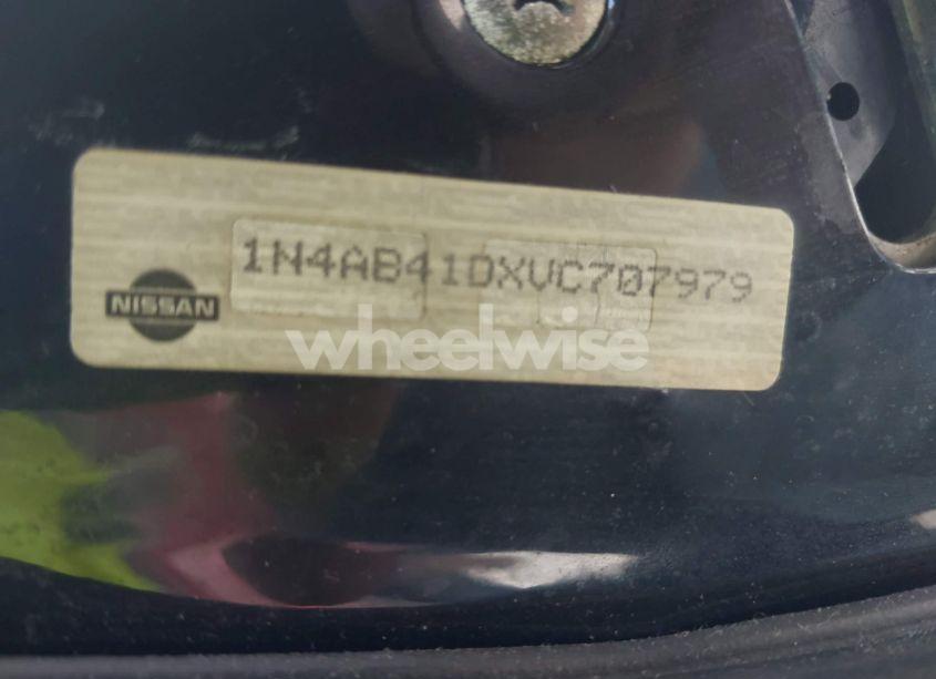 Photo 9 of 1997 Nissan Sentra GLE/GXE/XE (VIN 1N4AB41DXVC707979)