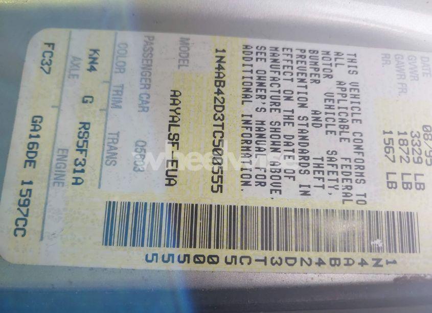 Photo 9 of 1996 Nissan 200sx SE (VIN 1N4AB42D3TC500555)