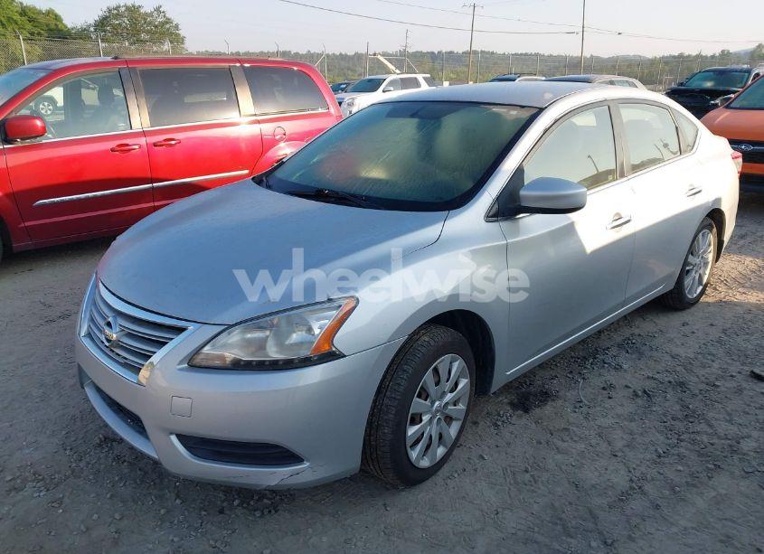 Photo 2 of 2014 Nissan Sentra FE+ S/FE+ SV/S/SL/SR/SV (VIN 1N4AB7AP0EN854893)