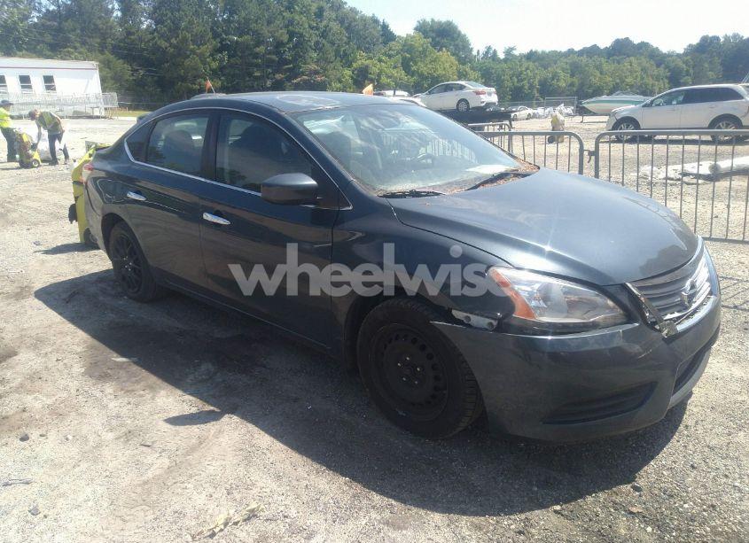 2014 Nissan Sentra FE+ S/FE+ SV/S/SL/SR/SV (VIN 1N4AB7AP1EN852621) main photo