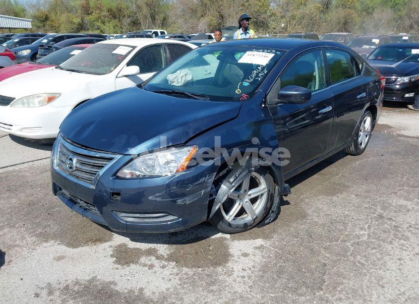 Photo 2 of 2014 Nissan Sentra FE+ S/FE+ SV/S/SL/SR/SV (VIN 1N4AB7AP2EN852644)