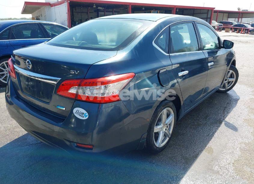 Photo 4 of 2014 Nissan Sentra FE+ S/FE+ SV/S/SL/SR/SV (VIN 1N4AB7AP2EN852644)