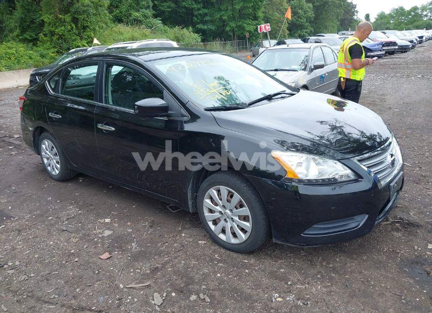 2013 Nissan Sentra SV (VIN 1N4AB7AP3DN902689) main photo