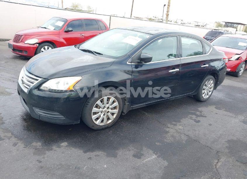 Photo 14 of 2014 Nissan Sentra FE+ S/FE+ SV/S/SL/SR/SV (VIN 1N4AB7AP3EN851731)