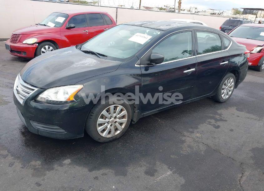 Photo 2 of 2014 Nissan Sentra FE+ S/FE+ SV/S/SL/SR/SV (VIN 1N4AB7AP3EN851731)