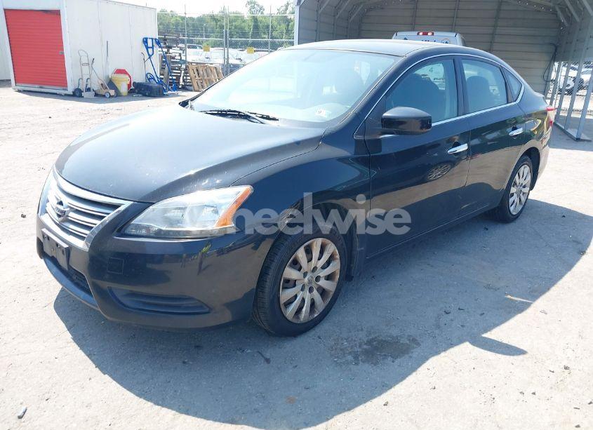 Photo 2 of 2014 Nissan Sentra FE+ S/FE+ SV/S/SL/SR/SV (VIN 1N4AB7AP7EN854163)