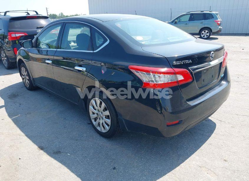 Photo 3 of 2014 Nissan Sentra FE+ S/FE+ SV/S/SL/SR/SV (VIN 1N4AB7AP7EN854163)
