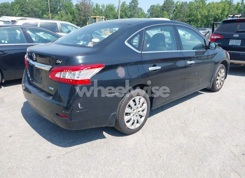 Photo 4 of 2014 Nissan Sentra FE+ S/FE+ SV/S/SL/SR/SV (VIN 1N4AB7AP7EN854163)