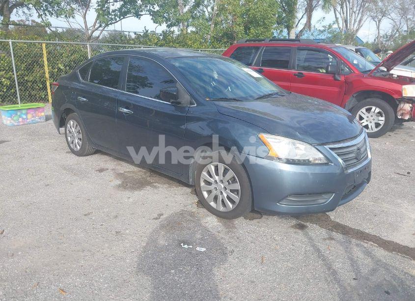 2014 Nissan Sentra SV (VIN 1N4AB7AP8EN850476) main photo