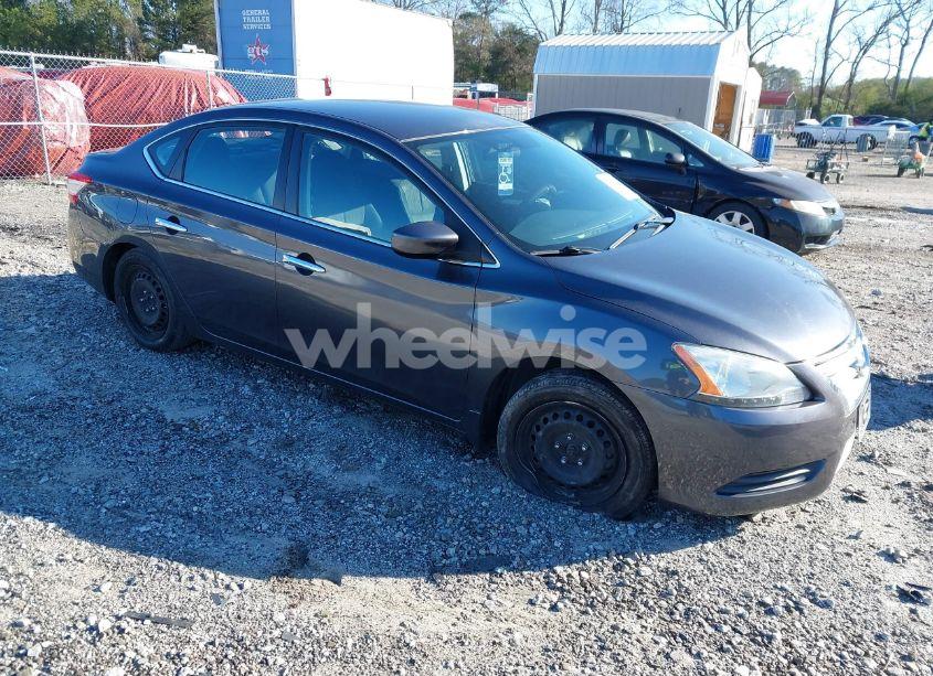2014 Nissan Sentra FE+ S/FE+ SV/S/SL/SR/SV (VIN 1N4AB7AP9EN853581) main photo