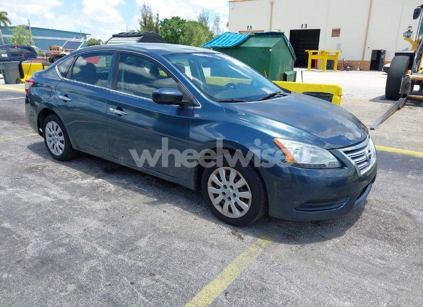 2013 Nissan Sentra SV (VIN 1N4AB7APXDN906674) main photo