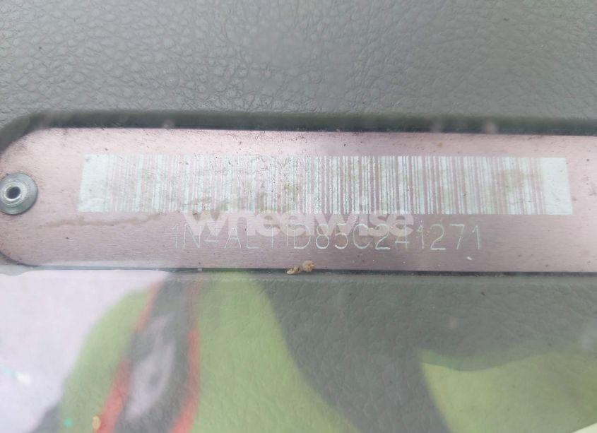 Photo 11 of 2005 Nissan Altima 2.5 S (VIN 1N4AL11D85C241271)