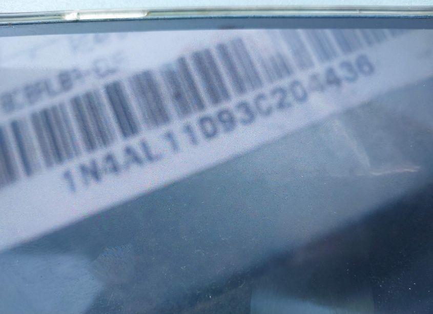 Photo 9 of 2003 Nissan Altima 2.5 S (VIN 1N4AL11D93C204436)