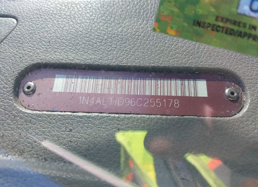 Photo 9 of 2006 Nissan Altima 2.5 S (VIN 1N4AL11D96C255178)