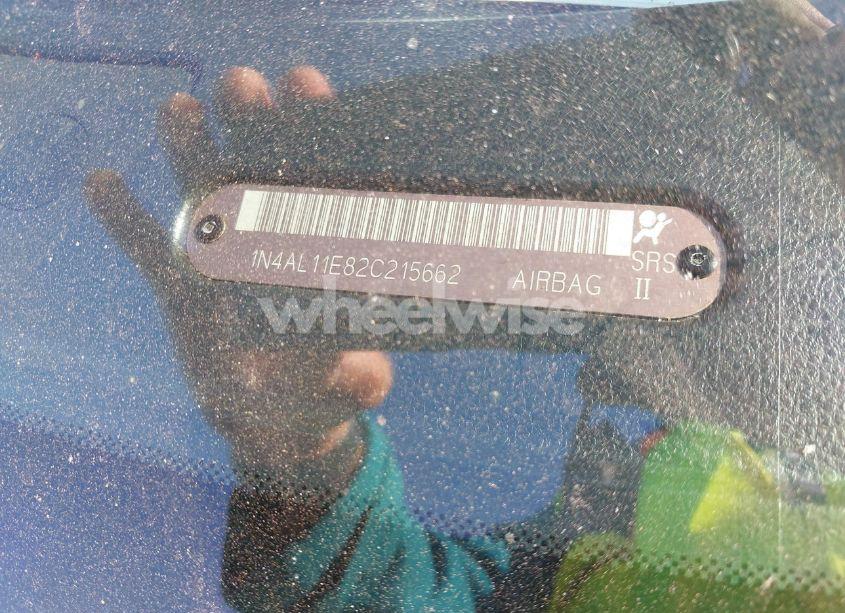 Photo 11 of 2002 Nissan Altima 2.5 S (VIN 1N4AL11E82C215662)