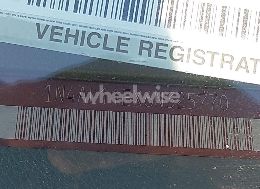 Photo 12 of 2006 Nissan Altima 2.5 S (VIN 1N4AL11EX6N325770)