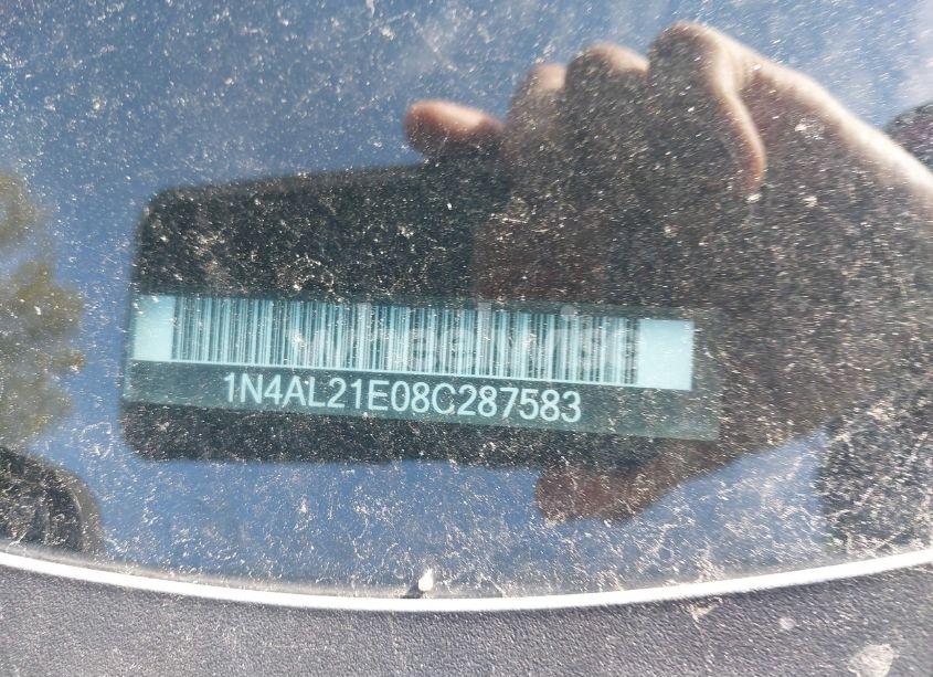 Photo 9 of 2008 Nissan Altima 2.5 S (VIN 1N4AL21E08C287583)