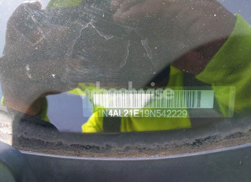 Photo 9 of 2009 Nissan Altima 2.5 S (VIN 1N4AL21E19N542229)