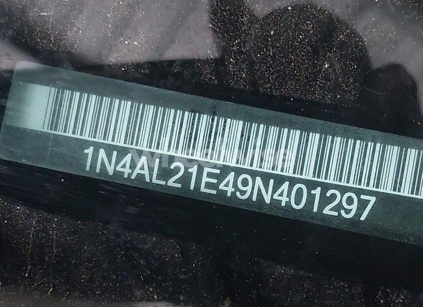 Photo 9 of 2009 Nissan Altima 2.5 S (VIN 1N4AL21E49N401297)