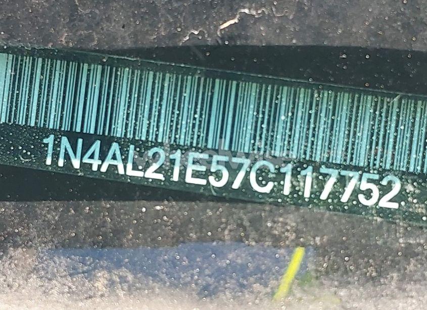 Photo 9 of 2007 Nissan Altima 2.5 S (VIN 1N4AL21E57C117752)