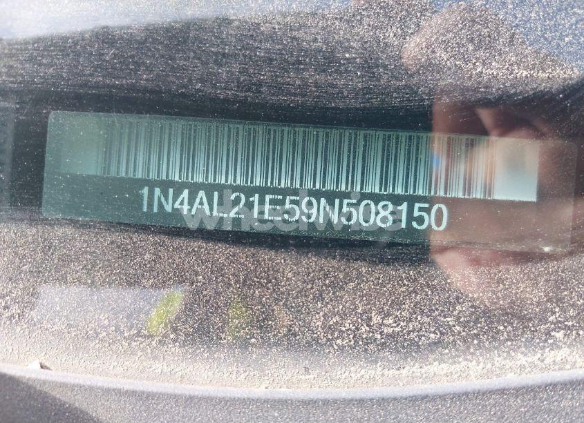 Photo 9 of 2009 Nissan Altima 2.5 S (VIN 1N4AL21E59N508150)