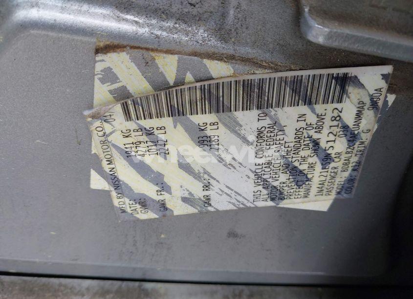 Photo 9 of 2009 Nissan Altima 2.5 S (VIN 1N4AL21E59N512182)