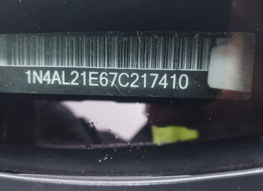 Photo 9 of 2007 Nissan Altima 2.5 S (VIN 1N4AL21E67C217410)
