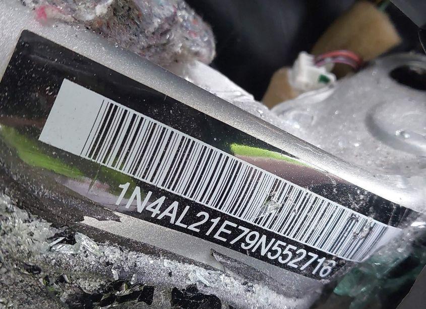 Photo 9 of 2009 Nissan Altima 2.5 S (VIN 1N4AL21E79N552716)