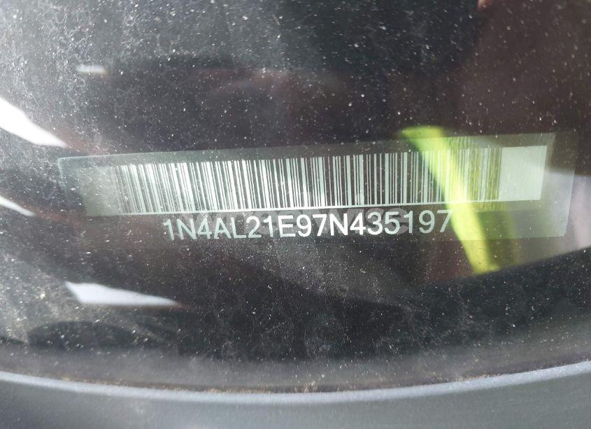 Photo 9 of 2007 Nissan Altima 2.5 S (VIN 1N4AL21E97N435197)