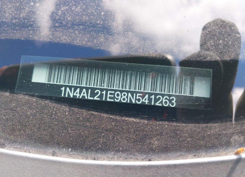Photo 9 of 2008 Nissan Altima 2.5 S (VIN 1N4AL21E98N541263)