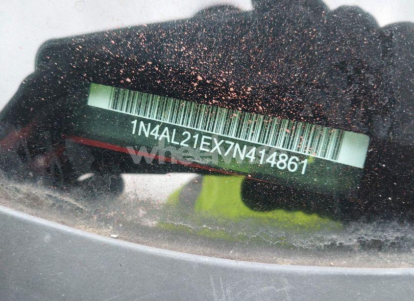 Photo 9 of 2007 Nissan Altima 2.5 S (VIN 1N4AL21EX7N414861)