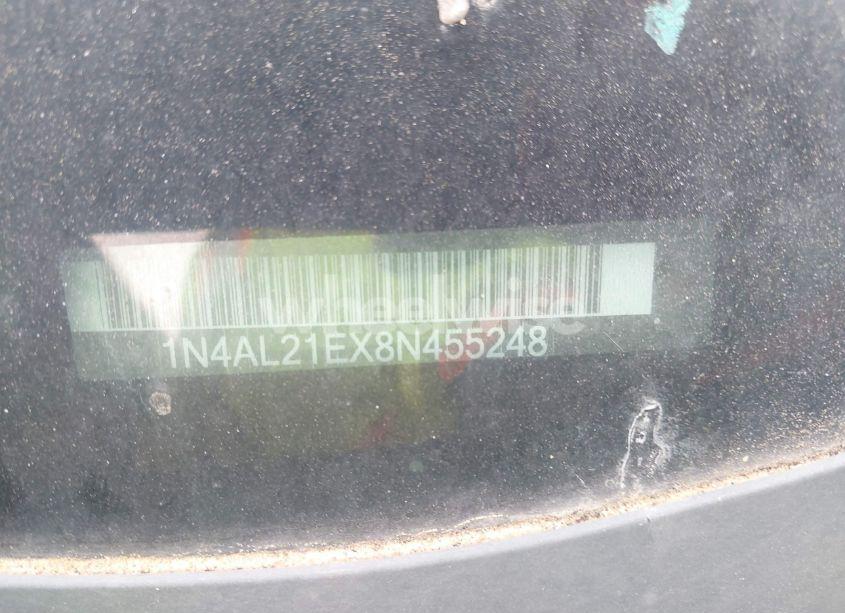 Photo 9 of 2008 Nissan Altima 2.5 S (VIN 1N4AL21EX8N455248)