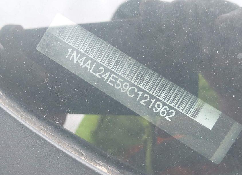 Photo 9 of 2009 Nissan Altima 2.5 S (VIN 1N4AL24E59C121962)