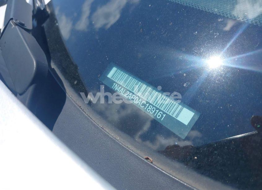 Photo 9 of 2010 Nissan Altima 2.5 S (VIN 1N4AL2AP0AC189161)