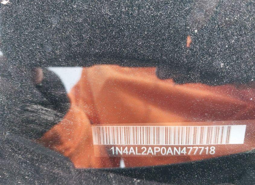 Photo 9 of 2010 Nissan Altima 2.5 S (VIN 1N4AL2AP0AN477718)