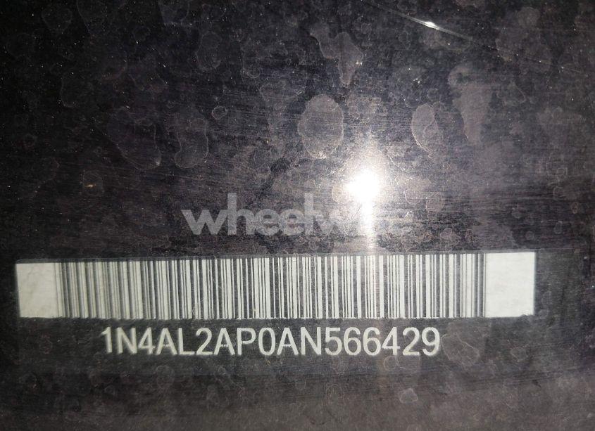 Photo 17 of 2010 Nissan Altima 2.5 S (VIN 1N4AL2AP0AN566429)