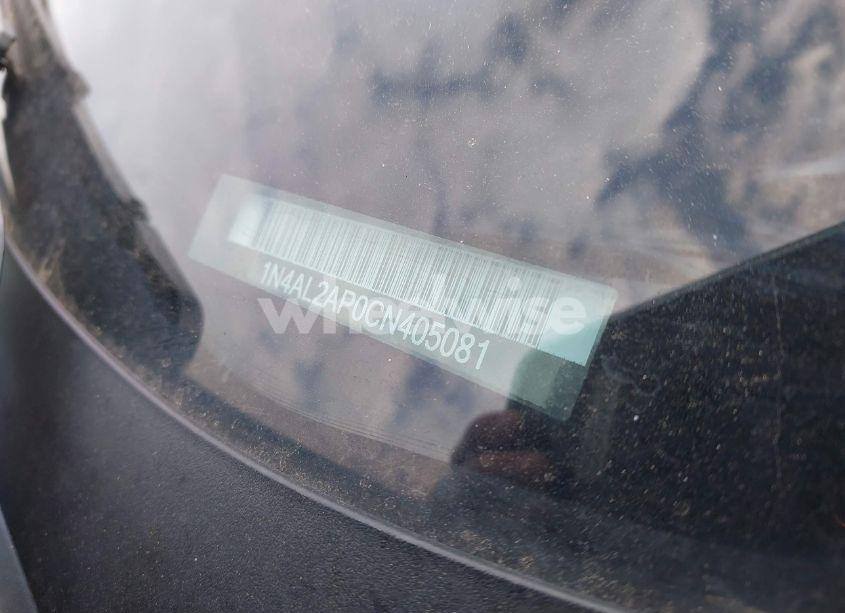 Photo 9 of 2012 Nissan Altima 2.5 S (VIN 1N4AL2AP0CN405081)