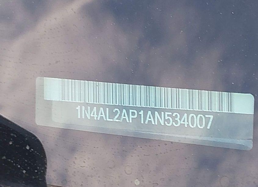 Photo 9 of 2010 Nissan Altima 2.5 S (VIN 1N4AL2AP1AN534007)