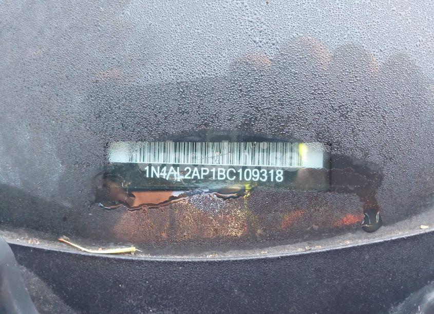 Photo 9 of 2011 Nissan Altima 2.5 (VIN 1N4AL2AP1BC109318)