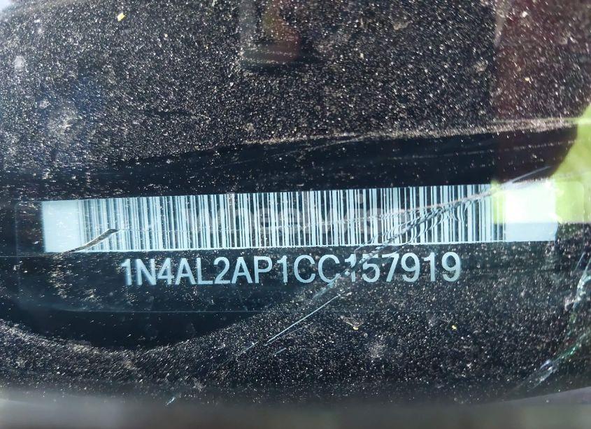 Photo 12 of 2012 Nissan Altima 2.5 S (VIN 1N4AL2AP1CC157919)