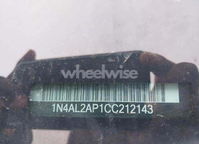 Photo 9 of 2012 Nissan Altima 2.5 S (VIN 1N4AL2AP1CC212143)